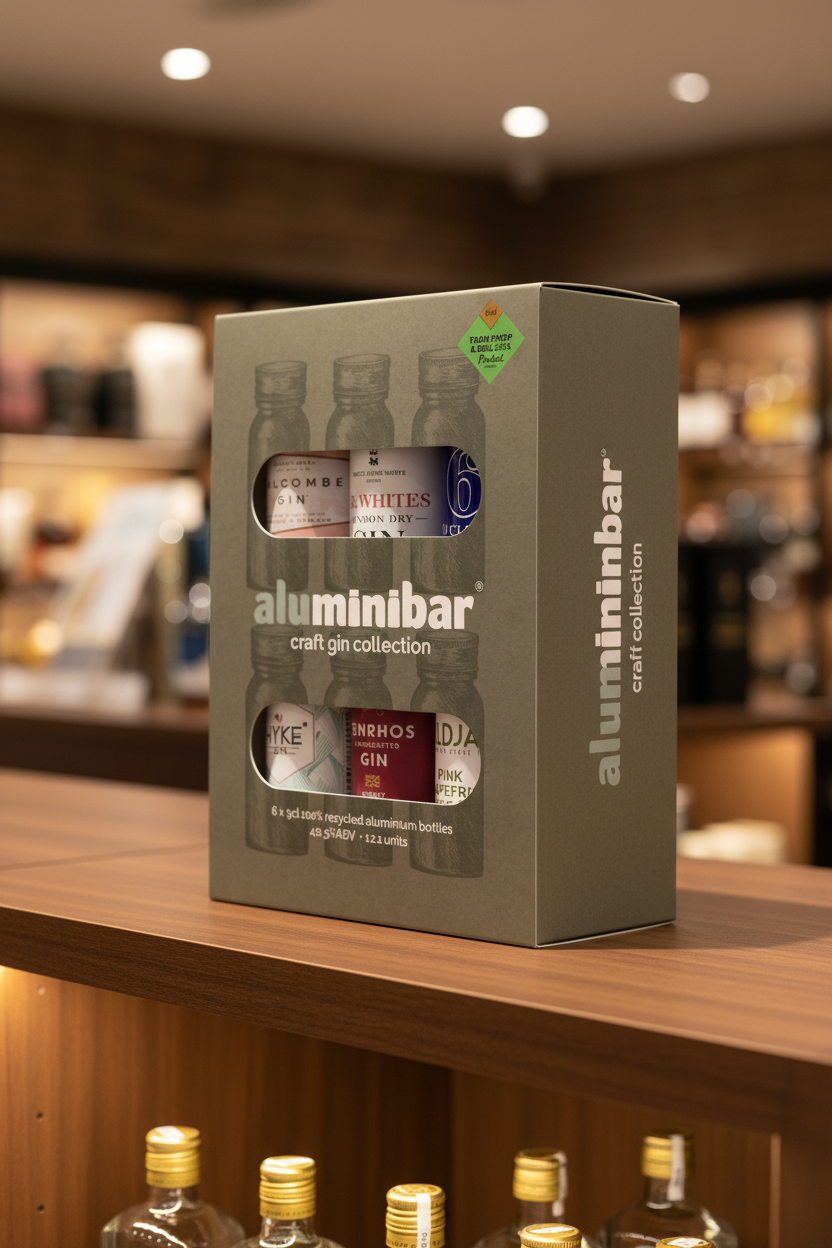 aluminibar® craft gin Collection | 6 × 5cl