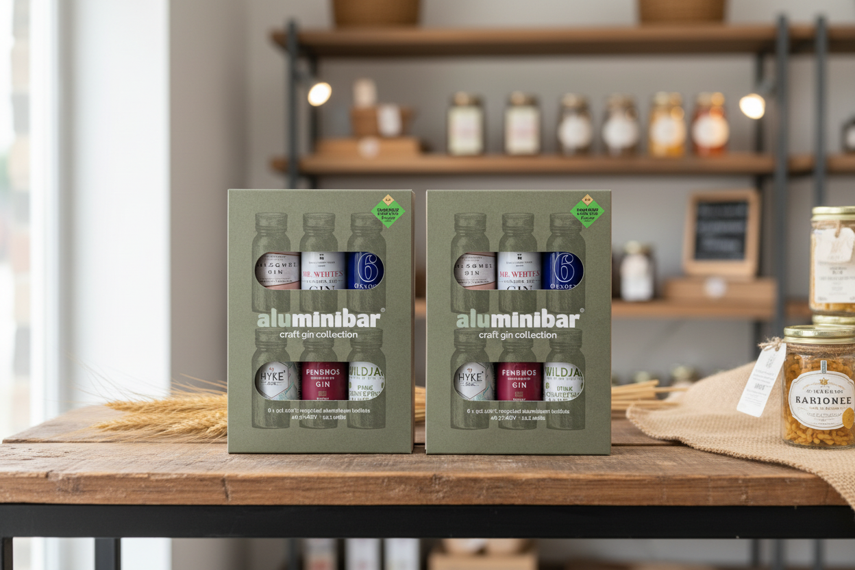 aluminibar® craft gin Collection | 6 × 5cl