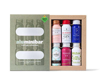Unique sustainably packaged luxurious gin gift for Father's Day