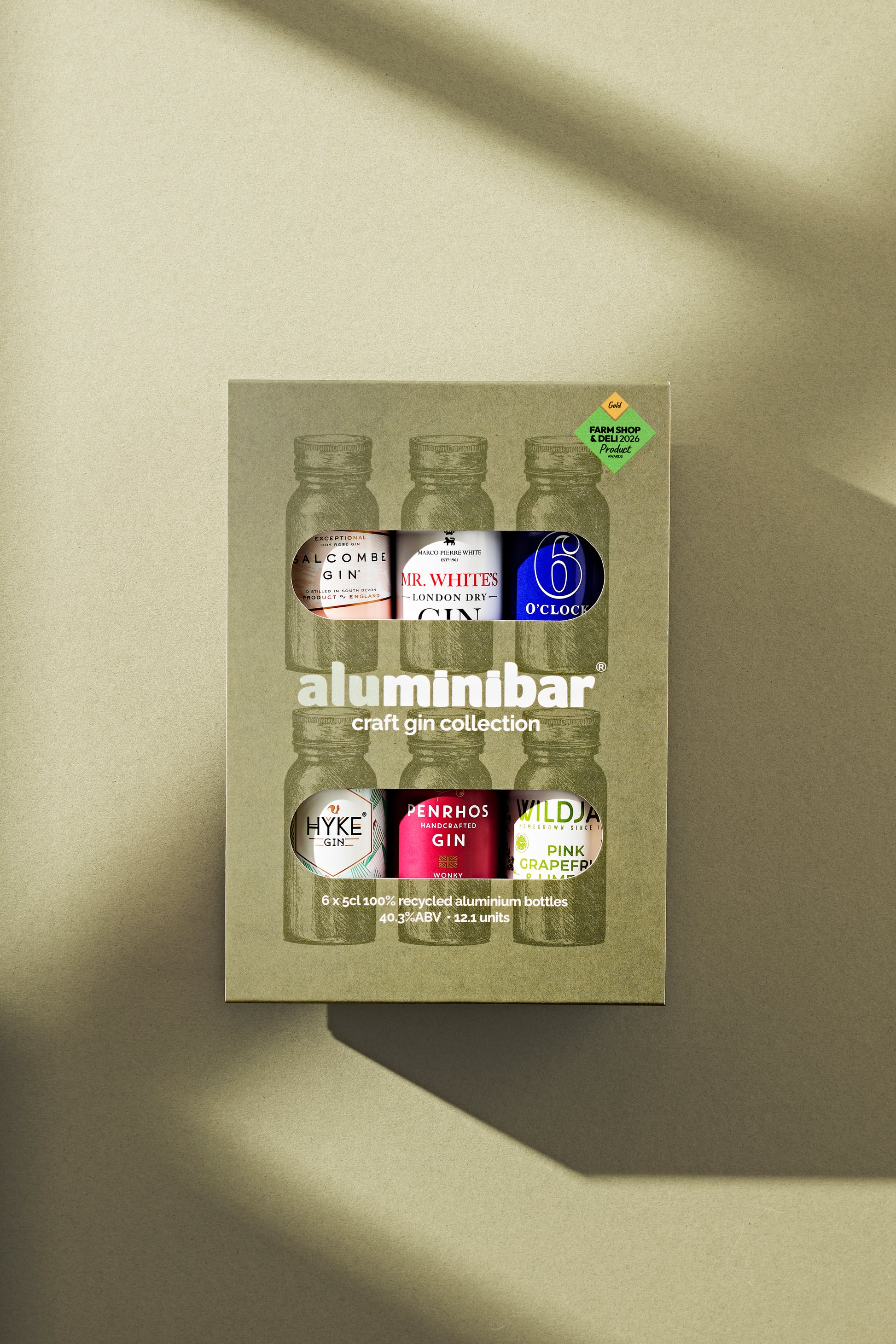 Craft gin miniature gifts for Father's Day, Mother's Day and Christmas